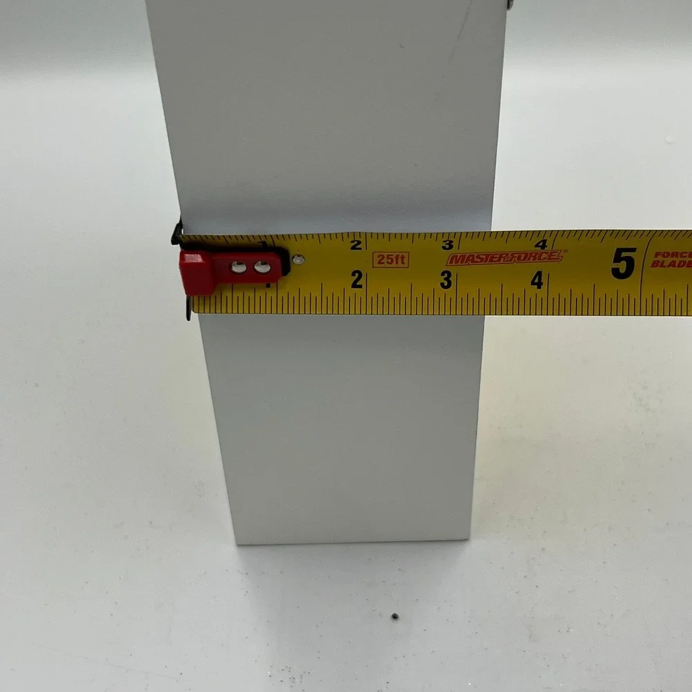 Goalin Forestry Wood House Shadow Box Shelf White Yellow Good Wall Decor